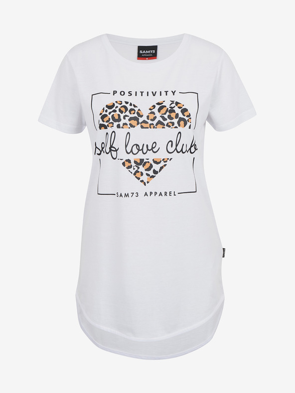 Sam 73 Bílé dámské tričko SAM 73 Inathi