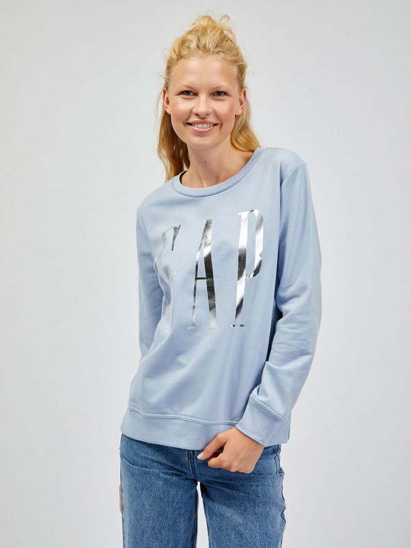 GAP Mikina s logem a rozparky GAP