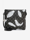 Tamaris Černá vzorovaná crossbody kabelka Tamaris Anastasia Classic