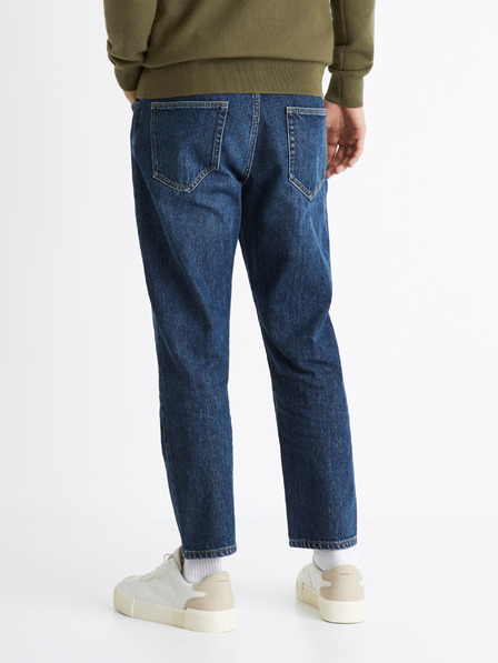 Celio Modré pánské straight fit džíny Celio C85 Corelax2