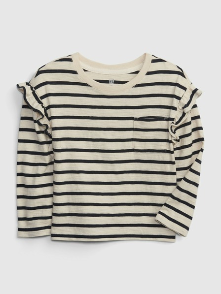 GAP Baby pruhované tričko z organické bavlny GAP