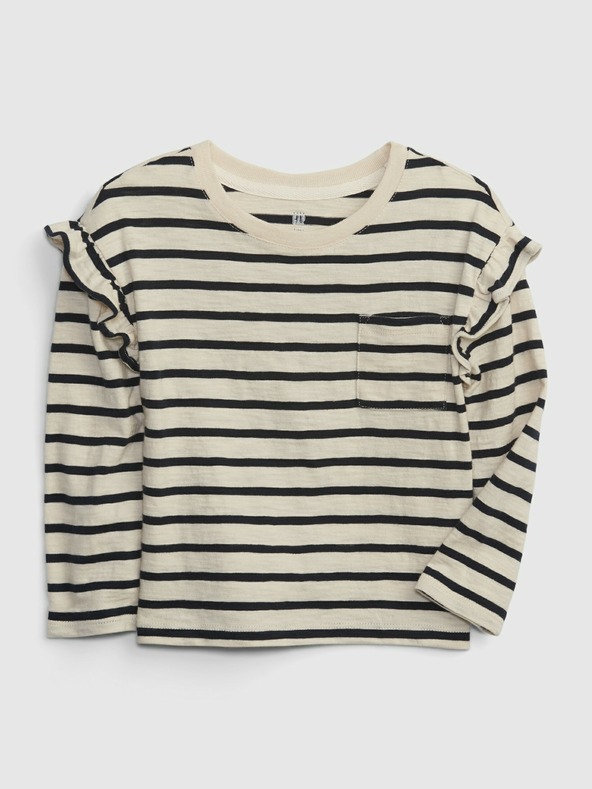 GAP Baby pruhované tričko z organické bavlny GAP