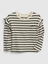 GAP Baby pruhované tričko z organické bavlny GAP