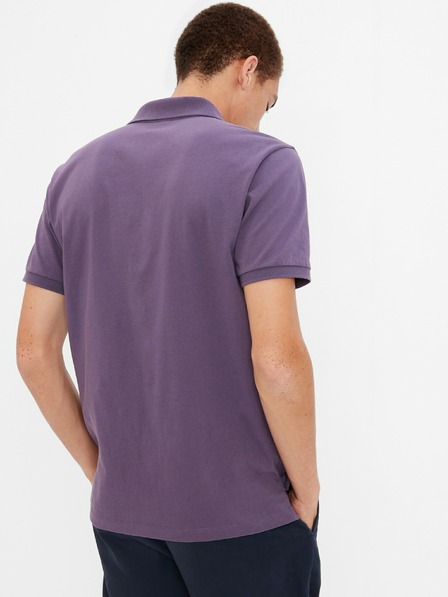 GAP Polo tričko logo jersey organic GAP