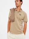 GAP Polo tričko logo jersey organic GAP
