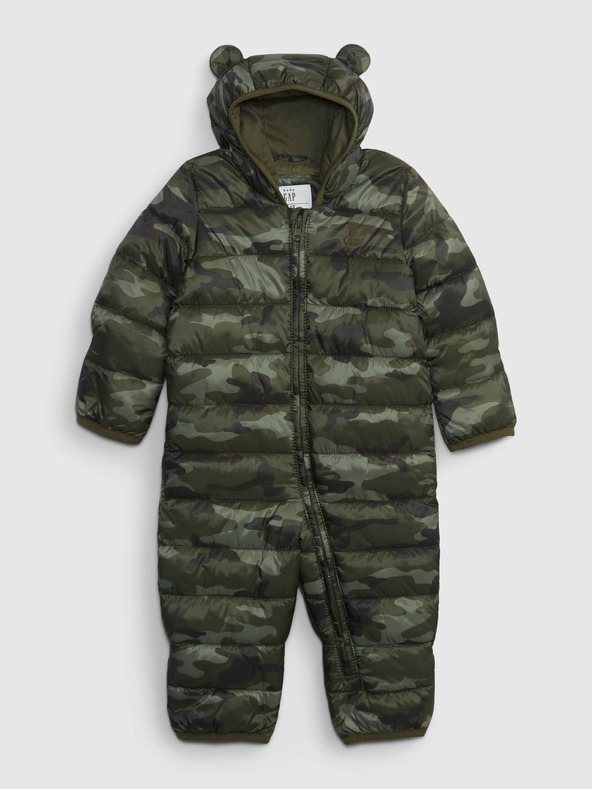 GAP Baby zimní prošívaná kombinéza GAP