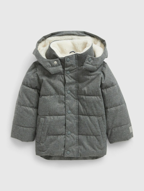 GAP Baby zimní bunda s kožíškem