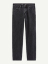 Celio Černé džíny loose fit Celio C75 Coback4