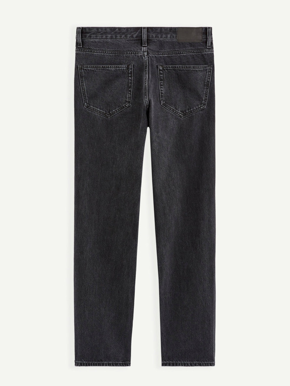 Celio Černé džíny loose fit Celio C75 Coback4