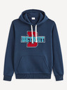 Celio Tmavě modrá pánská mikina Celio Detroit