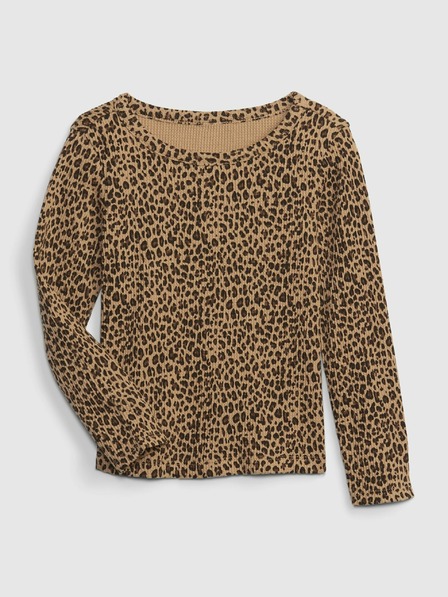 GAP Baby tričko vzor leopard GAP