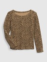 GAP Baby tričko vzor leopard GAP