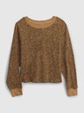GAP Dětské tričko se vzorem leopard GAP
