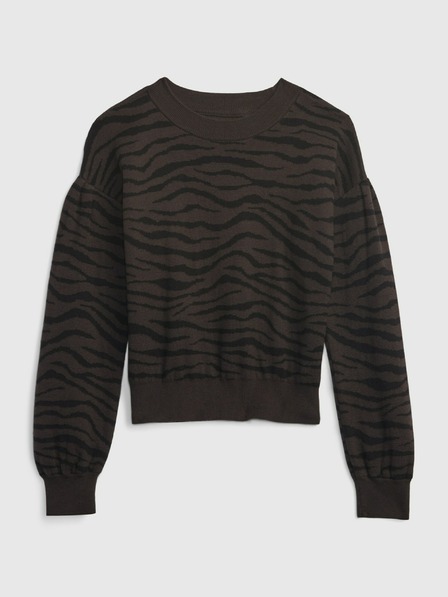 GAP Dětský bavlněný svetr zebra