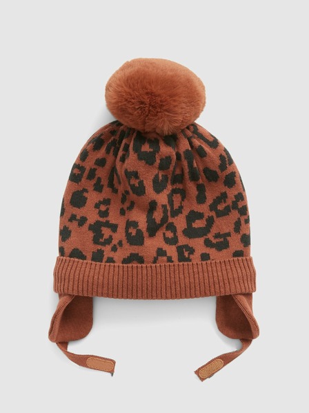 GAP Baby čepice leopard