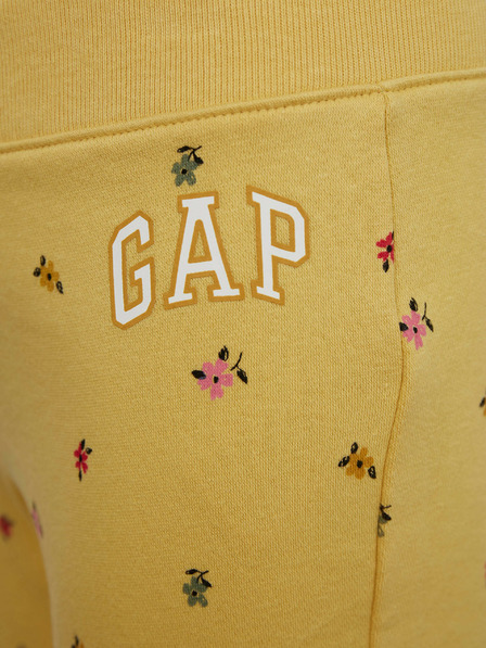 GAP Dětské květované tepláky GAP