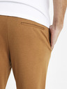 Celio Hnědé pánské tepláky Celio Coventi