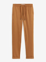 Celio Hnědé pánské tepláky Celio Coventi