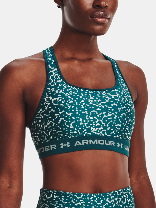 Under Armour Dámská podprsenka Under Armour UA Crossback Mid Print