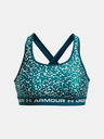 Under Armour Dámská podprsenka Under Armour UA Crossback Mid Print