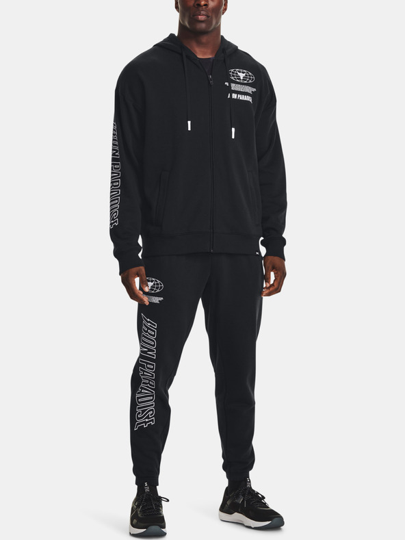 Under Armour Pánské tepláky Under Armour UA Pjt Rck Rival Flc Jgr