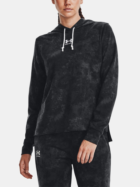 Under Armour Dámská mikina Under Armour Rival Terry Print Hoodie
