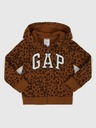 GAP Baby mikina s logem leopard GAP