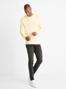 Celio Krémový pánský svetr Celio Cebbublo