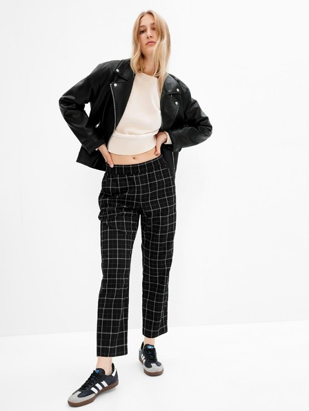 GAP Kalhoty mid rise twill easy