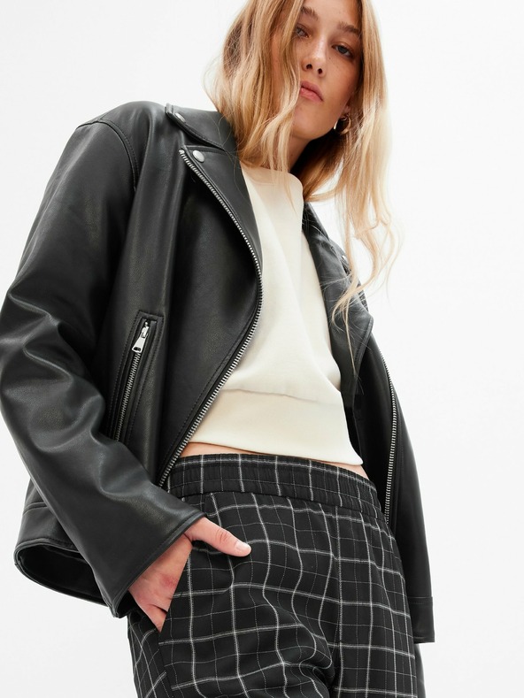 GAP Kalhoty mid rise twill easy GAP