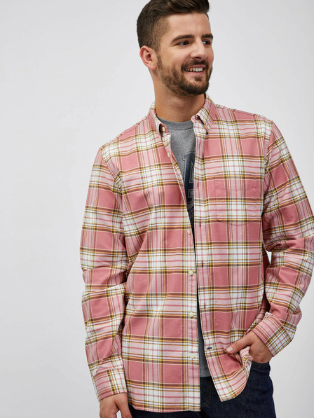 GAP Kostkovaná košile standard oxford GAP