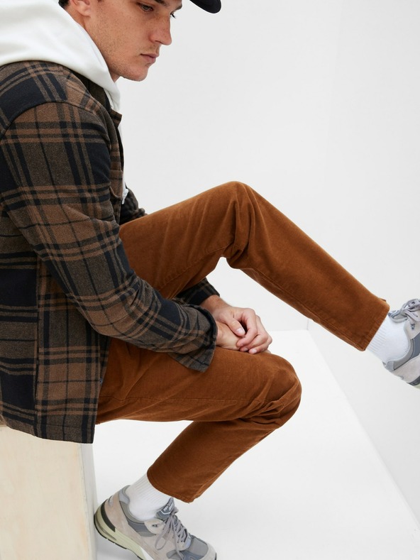 GAP Manšestrové kalhoty straight GapFlex GAP