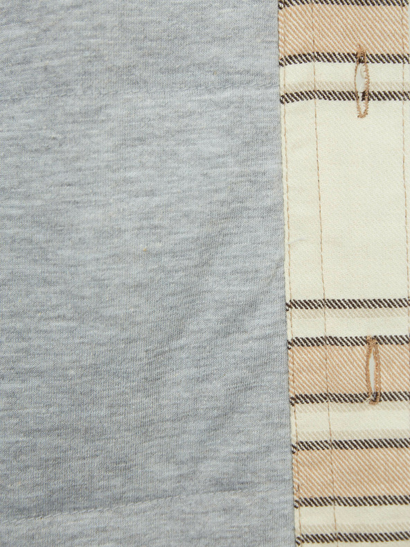 GAP Dětská kostkovaná košilová bunda GAP