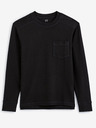 Celio Černé pánské tričko Celio Ceframe