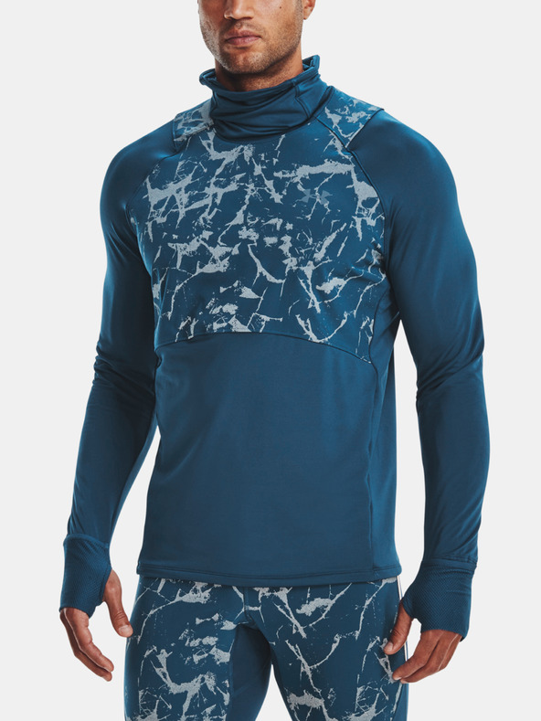 Under Armour Pánské tričko Under Armour UA OUTRUN THE COLD FUNNEL