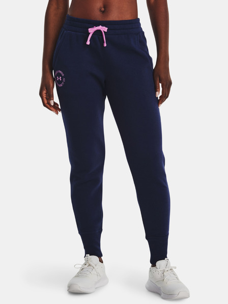 Under Armour Dámské tepláky Under Armour Rival Fleece Crest Joggers