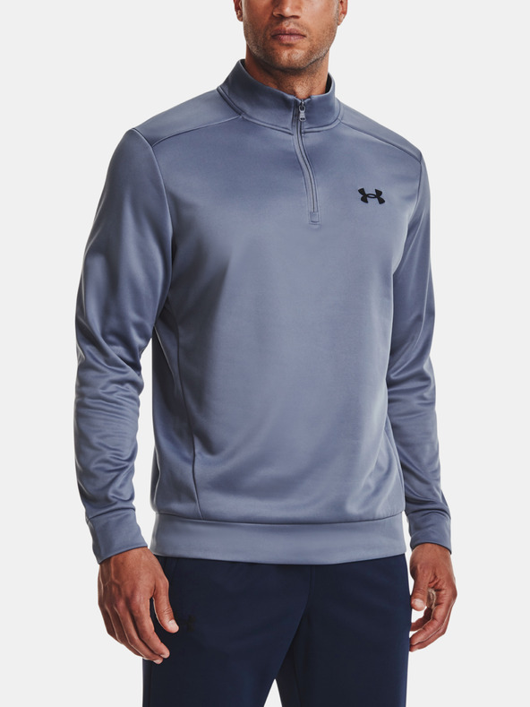 Under Armour Fialová pánská mikina Under Armour UA Armour Fleece 1/4 Zip