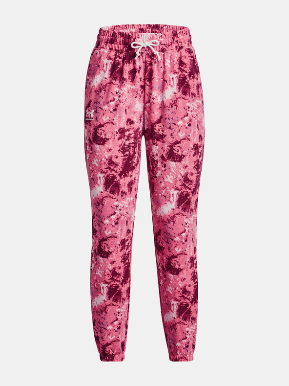 Under Armour Dámské tepláky Under Armour Rival Terry Print Jogger