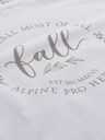 ALPINE PRO Bílé dámské tričko ALPINE PRO Allona