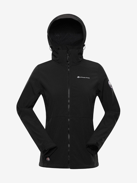 ALPINE PRO Černá dámská softshellová bunda ALPINE PRO Meroma