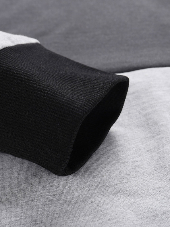 NAX Šedá dámská mikina s kapucí NAX Onoda