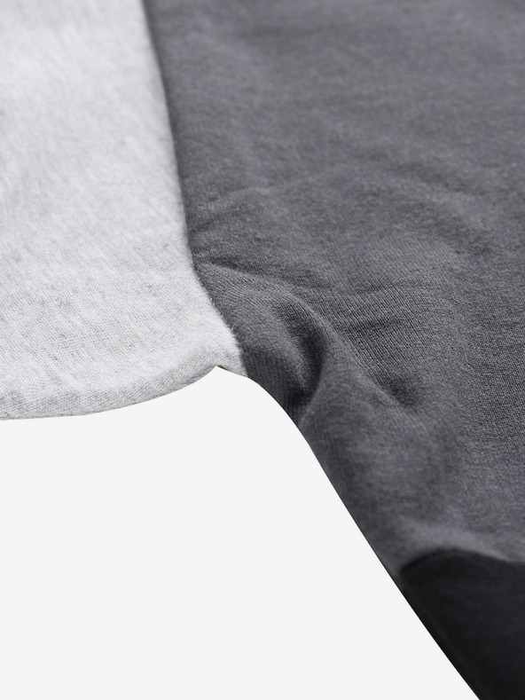 NAX Šedá dámská mikina s kapucí NAX Onoda