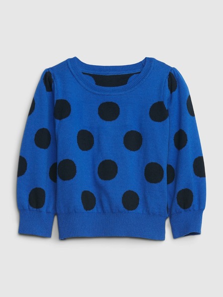 GAP Baby svetr vzor puntíky