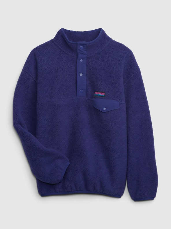GAP Dětská fleece mikina