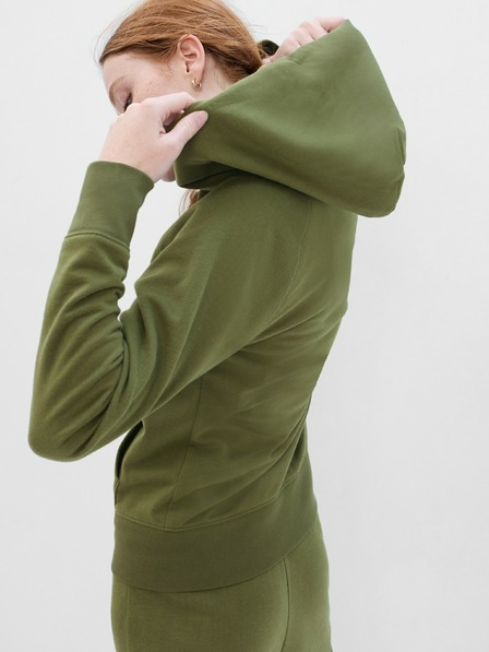 GAP Mikina s logem GAP a fleece
