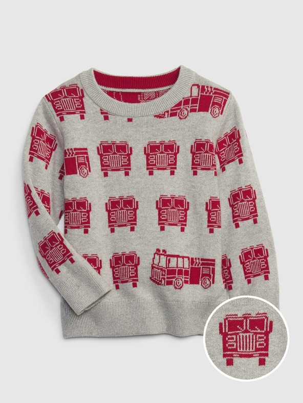 GAP Baby svetr s grafikou