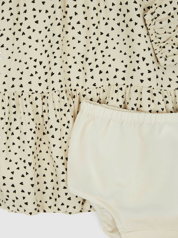 GAP Baby vzorované šaty s volánky GAP