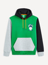 Celio Zelená pánská mikina Celio Hunter x Hunter
