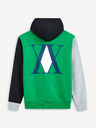 Celio Zelená pánská mikina Celio Hunter x Hunter