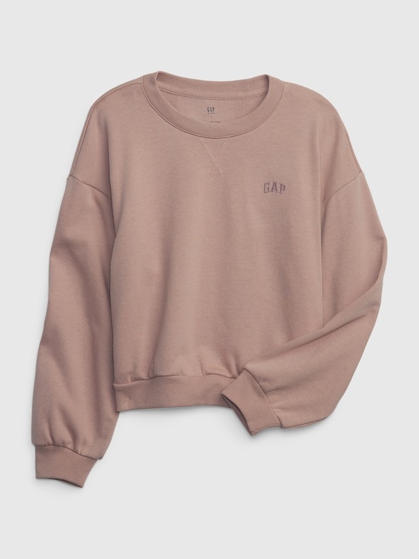 GAP Dětská mikina logo oversize GAP